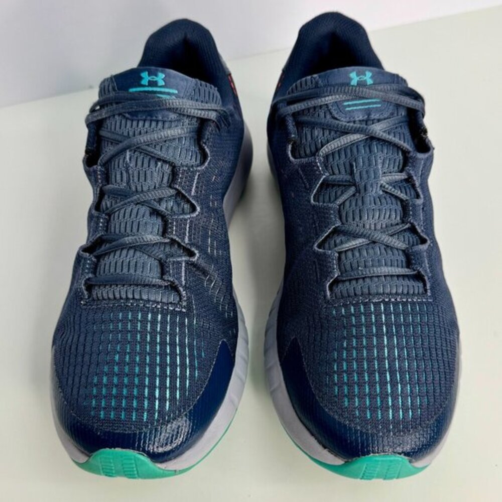 Women's 9.5 Under‎ Armour UA Micro G Pursuit SE Gray/Blue Shoes - Picture 10 of 10